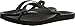 Vionic Men's Beach Manly Flip Flop, Black, 8 M US