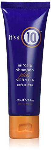 It’s a 10 Haircare Miracle Shampoo Plus Keratin Sulfate Free, 1 fl. oz.