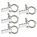 Cosmos &reg; 5 Set Silver Color Stainless Steel Bow Shackle + 4 Holes Adjuster for Survival Bracelets with Cosmos Fastening Strap primary