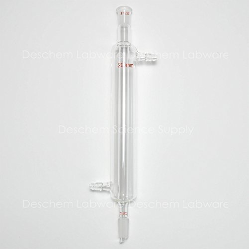 Amazon Com Deschem 200mm 14 23 Liebig Condenser Laboratory Glass Exchanger Labware Industrial Scientific