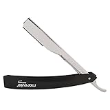 Barber 9.5 Inch Shaving Straight Edge Razor Black
