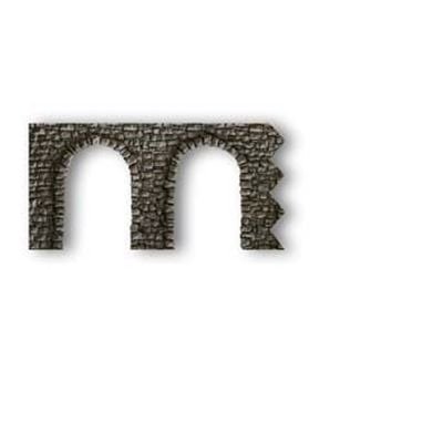 Noch 34942 Arcade Broken Stone Gray N Scale  Model Kit