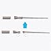 Stainless Steel Cleaning Brush with Micro Coil Jig Tool for Heating Wire Coil Wire Wrapping DIY Tool Resistance Wire Winding Rod Electrical Heating Wire 5 Resistance Optional