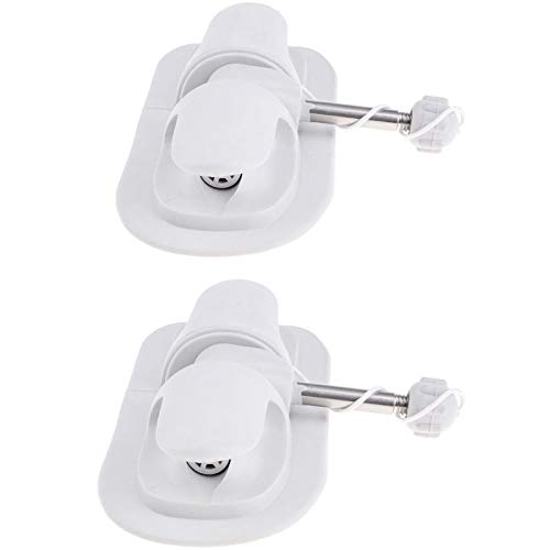 2Pcs Gray Inflatable Boat Oar Lock Patch Mount Kayak Canoe Raft Watercraft Parts Replacement Accessories - Thumbnail 3