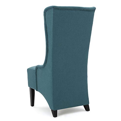 Christopher Knight Home Callie Fabric Dining Chair, Teal Dimensions 23