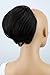 PRETTYSHOP Up Do Hair Bun Topknot Knot Scrunchy Scrunchie Hair Piece Pony Tail Draw String Elegant Lovely Div. Colours (black brown 3 HD10)