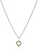 Children's 14k Gold-Filled Puffed Heart Pendant Necklace, 13