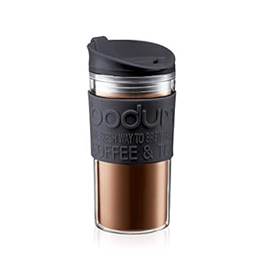 BODUM 11103-01S reisbeker, zwart, 0,35 liter, 1 stuks (verpakking van 1)