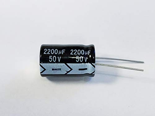 4PCS Electrolyt ic Capacitor 2200uf 2200mfd 50V High Temperature 105c Degrees