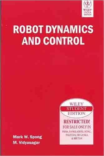 robot dynamics and control spong