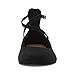 Christian Siriano for Payless Black Suede Women's Annalise Dress Flat 8.5 Regular