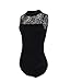 Limiles Dance Women's Ballet Dance High Neck Tank Leotards