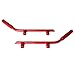 ICarszone Black Solid Steel Rear Grab Handle for 2007-2018 Jeep JK JKU Wrangler Unlimited Accessories 4 Door - 1 Pair