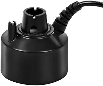JIUZHI Mist Maker Fog Maker for Water Fountain Pond Rockery Fish Tank Atomizer Air Humidifier with Power Adapter Suitable for Garden Office Home 13x8x7 cm