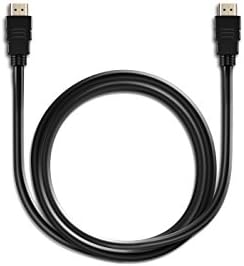 High Speed HDMI to HDMI Cable 28AWG Braided Cord - High Speed 18Gbps - Gold Plated Connectors - Ethernet, Audio Return - Video 4K 2160p, HD 1080p, 3D - Xbox PlayStation PS3 PS4 PC Apple TV 3.28 feet