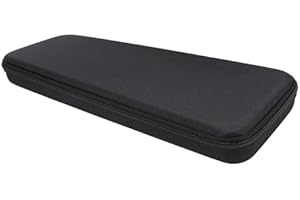 Hard Case for MX Keys Advanced Keyboard, Shockproof Carry Bag with Soft Lining, Travel Case for MX Keys S, Nylon EVA Material