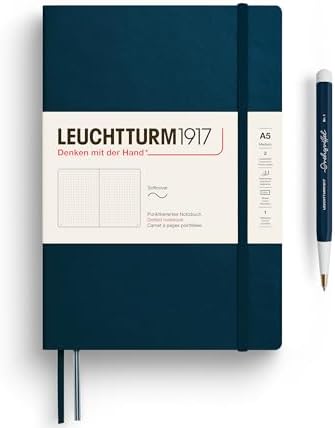 Amazon.com : LEUCHTTURM1917 - Notebook Softcover Medium A5-123