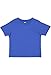 RABBIT SKINS Infant 100% Cotton Jersey Short Sleeve Tee, Royal, 18 Months