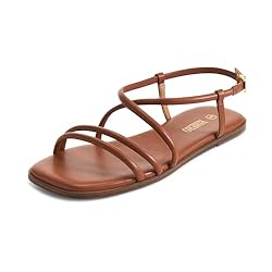 Rihero Strappy Sandals for Women Dressy Flat