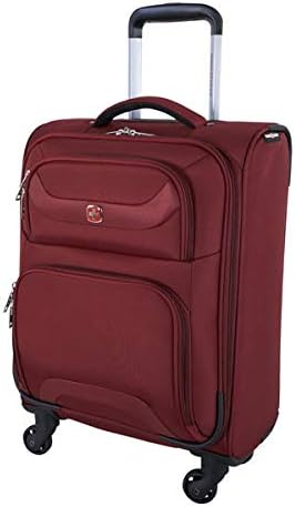 swiss gear luggage red