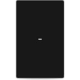LOUYSGEN Smart Light Switch Need Neutral Wire,APP Control,Black 1 Button | 4.65 X 2.83 X 1.5 inches,Only 2.4GHz WiFi,Push Button Switch,Voice Control,Plastic Material