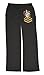 Harry Potter Gryffindor Crest Adult Black Lounge Pants (Medium)