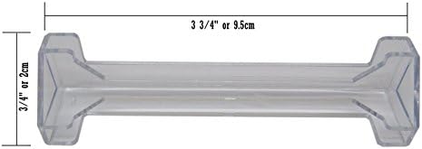 gmagroup Dust Cover Corner Valance Replacement Clip for Blinds (6)