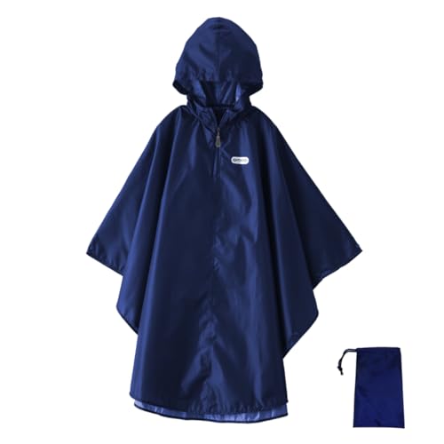 [アウトドアプロダクツ] レインポンチョ キッズ レインコート 通学 遠足 収納袋付 130/140/150サイズ 05002313