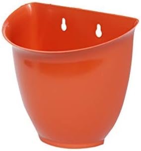 Bio Blooms Mercury Window Planter with Metalic Colors and Designer Pots Red Color Set of 5 Pots  Bio_512E