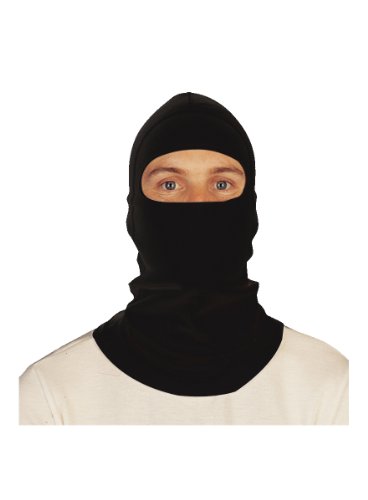 Simpson Racing 23003BK Dual Eye Port Black Nomex Head Sock