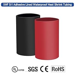XHF 10PCS 1 AWG-3/8" Heavy Duty Battery Lugs with