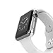 FINENIC【2 PACK】Compatible Apple Watch Series 1 38mm Screen Protector case Cover, Soft TPU Screen Protector Case for iwatch series 1 38mm (Color Combination) . (Clear/Clear)
