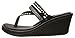 Skechers Cali Women's Rumblers 38559 Wedge Flip Flop,black,8 M US