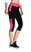 Neonysweets Womens Capris Exercise Gym Running Yoga Pants Phone Pockets