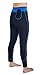 SISYAMA Anti Cellulite Weight Loss Hot Slimming Sweat Sauna Neoprene Long Pants (Blue/Pants, XX-Large)