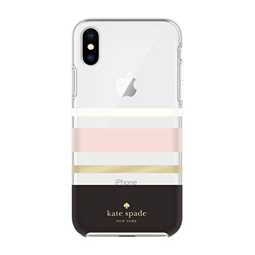 Incipio Apple iPhone X Kate Spade New York Protective Hardshell Case - Charlotte Stripe