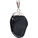 Black Tourmaline Tumbled Stone Pendant