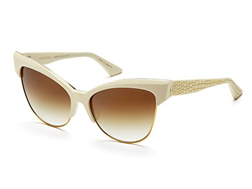 Dita TEMPTATION 22029 C-CRM-GLD Cream-18K Gold w/ D. Brown to Clear-G Sunglasses