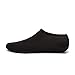 EQUICK Water Socks Durable Aqua Fins Barefoot Shoes New Version Updated Size Beach Pool Swim Surf Yoga Exercise,CTF03,Black,XXL