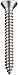 18-8 Stainless Steel Sheet Metal Screw, Plain Finish, Oval Head, One-Way Drive, Type AB, 1-1/4