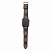 A+NYC 44 Compatible Apple Watch Straps 42mm (fit for 44mm), Luxury Fashion PU Leather Classic Wrist Bands for Women and Men, Replacement for Apple Watch Series 4 3 2 1 42/44MM (Brown Checker)