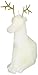 PyroPet Dyri Reindeer Candle (White) - The Original Reindeer Candle with Metallic Skeleton | Halloween Decor | Unique Gift for Reindeer Lovers | 22-Hr Burn Time | Dimensions: 5.1x8.7x3.9 in