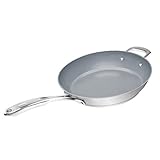 Chantal SLIN63-28C Induction 21 Steel Ceramic Coated Fry Pan, 11-Inch