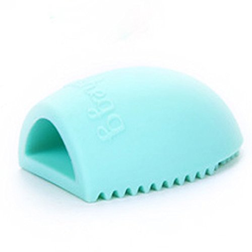 Tonsee Cosmetic Makeup Brush Finger Glove Silicone Hand Cleaning Tool (Green)