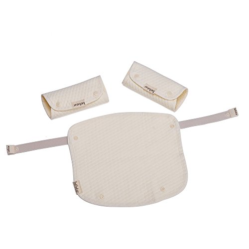 image for bebear Bebamour Natural Baby Drool and Teething Pad For All Carry Posi