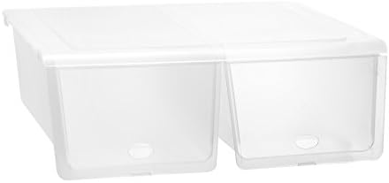 Ybmhomes 2160vc Double Shoe Box with Hinged Lid
