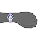 DOVODA Girl Watches Easy Reader Time Teacher Flowers Diamond Purple Leather Band Girls Watch