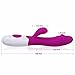 Adult Sexy Vibrator Massager Toy,Women Double Vibrating Female Vibrator-Double Stimulation from Inside and Out (Hot Pink)