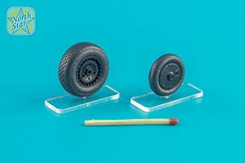 1/32 Wheels Set for Messerschmitt Me.262 Type 2 No mask Series Northstar Models