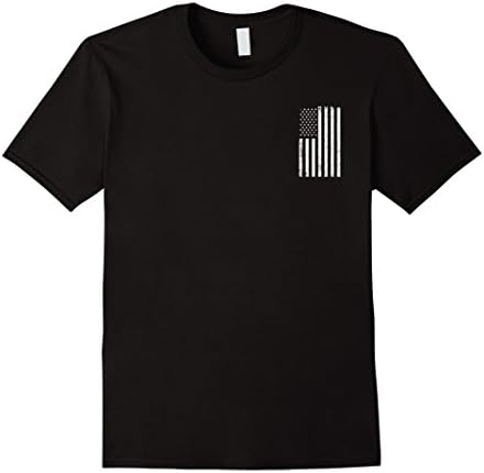 Men's Veterans Before Refugees T-Shirt - Both Sides Large Black